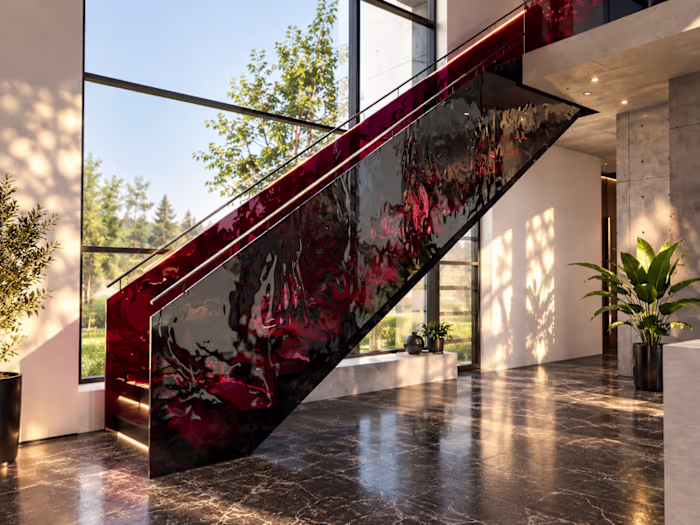Sculptural Staircase | Bold Residential
