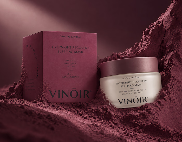 VINOIR — Vegan Beauty Brand Identity & Packaging