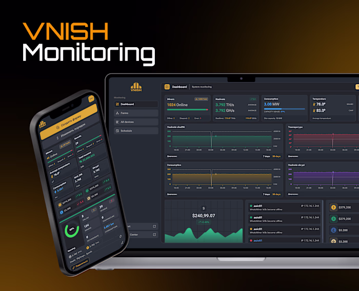 VNISH — ASIC Mining Monitoring Platform