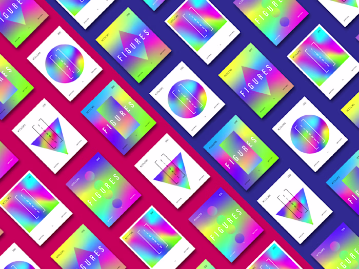 figures in gradients