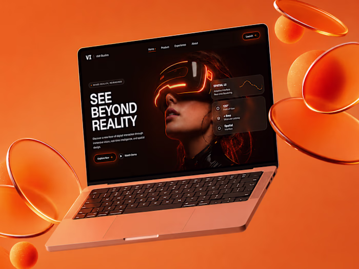 VIMI Studios — Mixed Reality Product Website