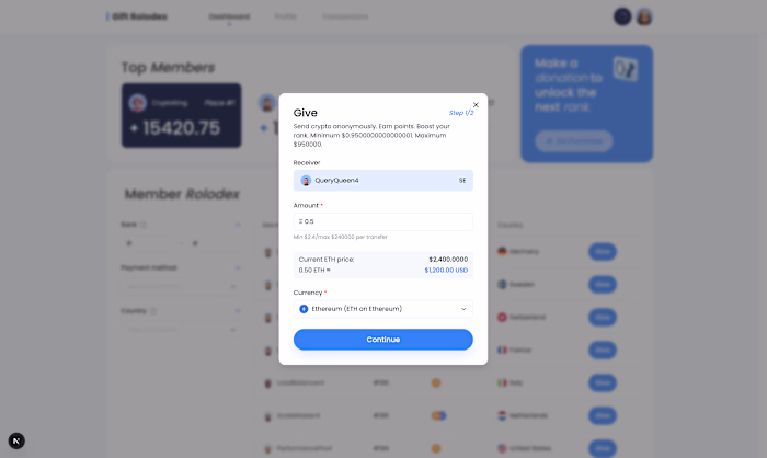 Secure and Anonymize Your Crypto Gifts with Gift Rolodex