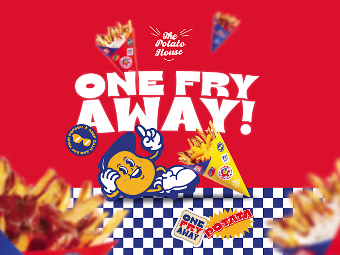 Potata Fries - One Fry Away! | Full Branding Kit