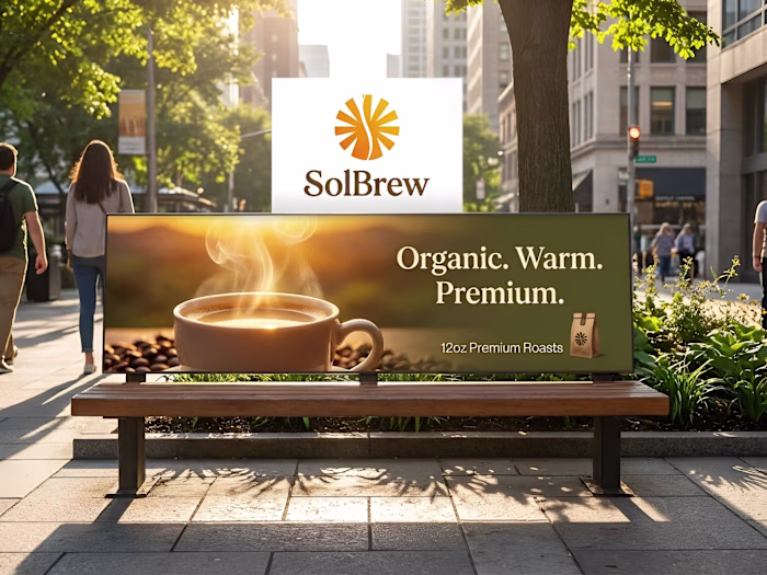 SOLBREW — Brand Identity for an Organic Coffee Line