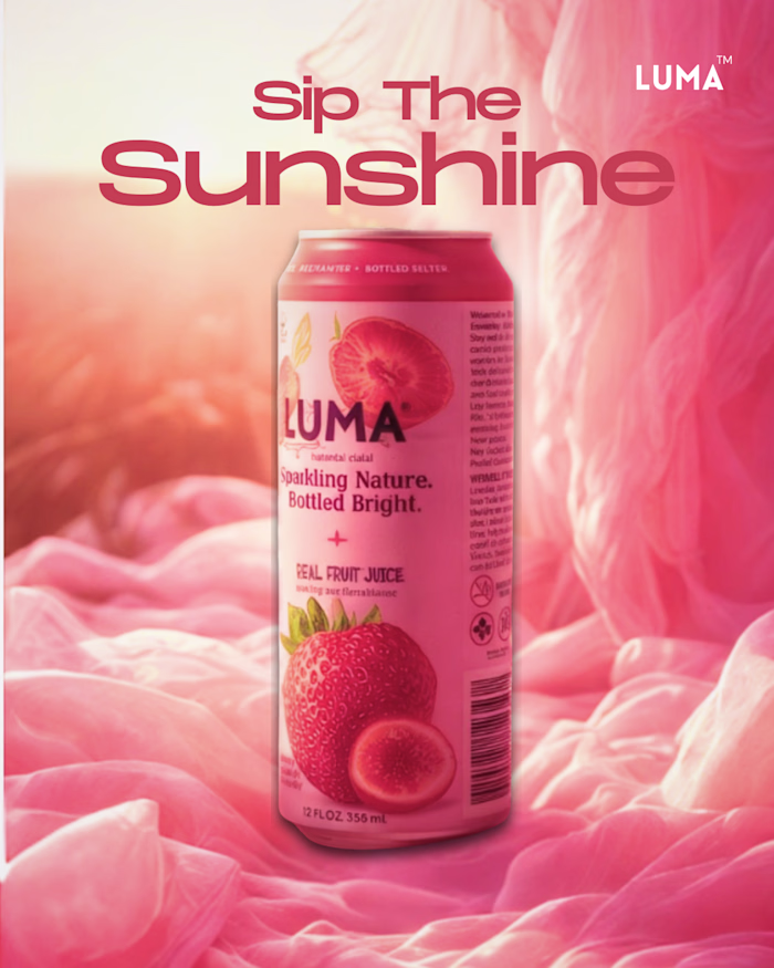 LUMA Sparkling Juice - Social