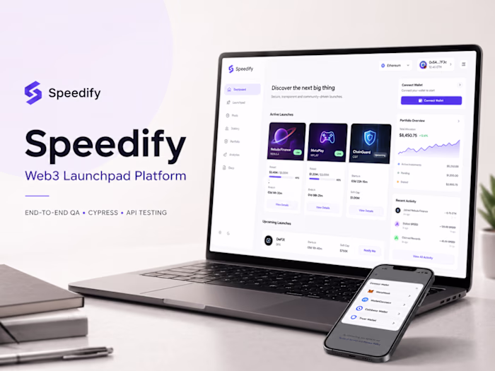 Speedify – Web3 Launchpad Platform