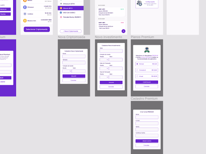 Hold Your Crypto UI Design