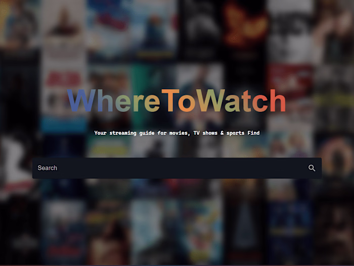 Where  to Watch