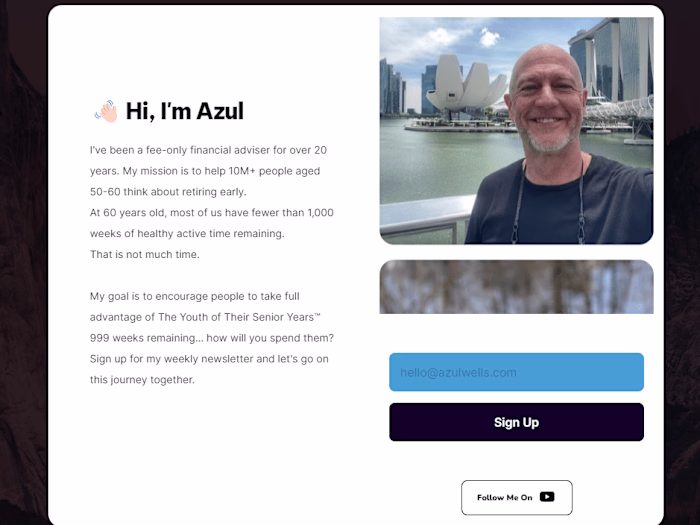 Azul Wells, YT Portfolio