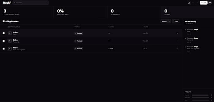A full-stack, single-page web app