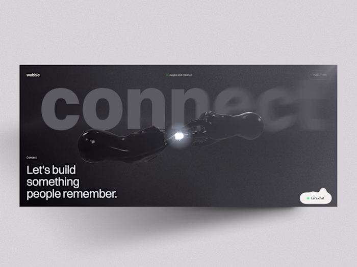 Wubble: A WebGL-Powered Studio Site Built in Webflow