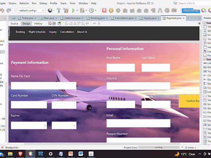 Airline Reservation System 