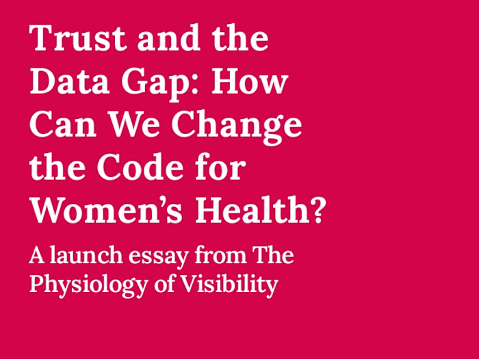 The Physiology of Visibility — Essays on Digital Health Inno...