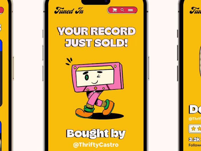 Tuned In - App Design