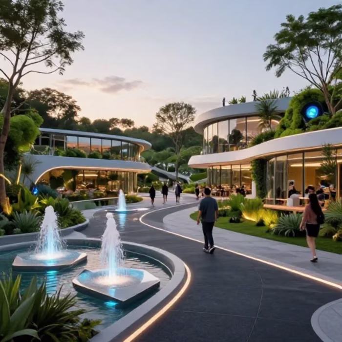 Image of a shopping mall
