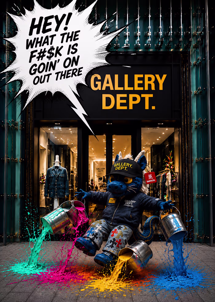 Campaign concept for a Gallery
