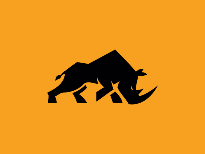 Rhino Vector Logo Available For