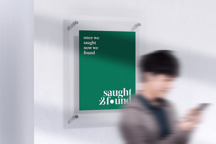 SaughtAndFound Brand Strategy and Identity Project