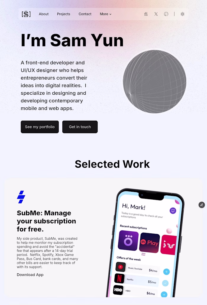 Framer landing page : https://loud-effect-203498.framer.app/
