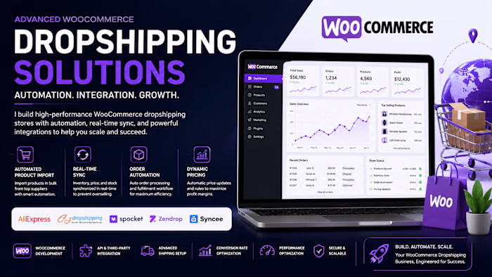 WooCommerce Dropshipping Infrastructure Engineering |
