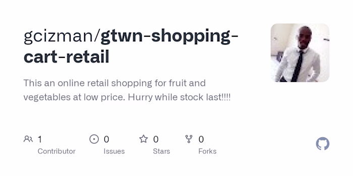 gcizman/gtwn-shopping-cart-retail