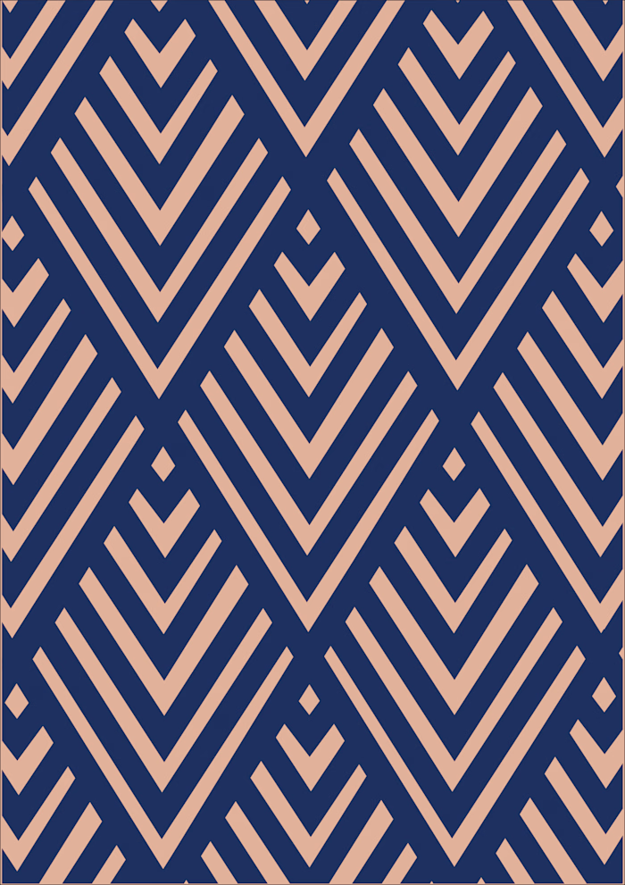 An original geometric surface pattern