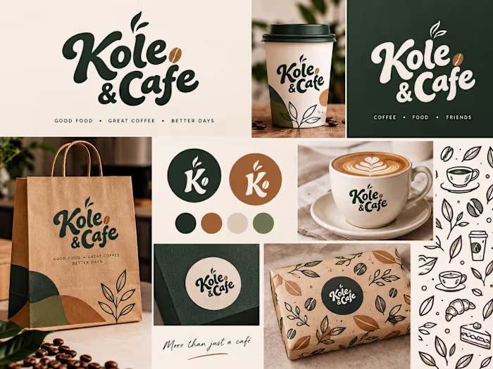 Premium Cafe Packaging Design &