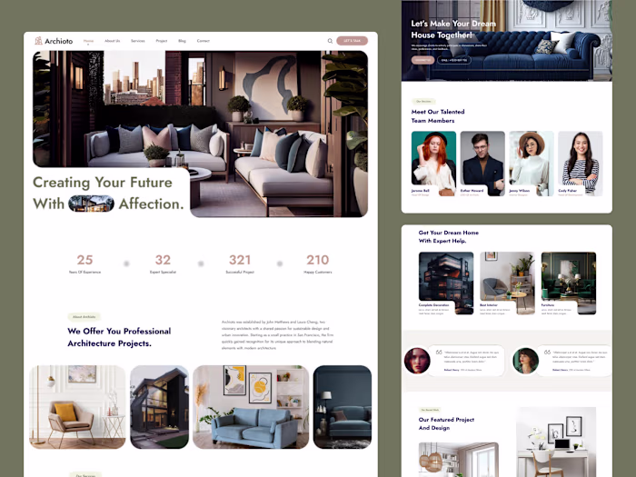 Archioto - Architecture & Interior website