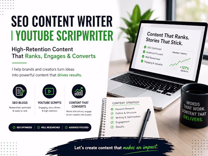 SEO Content Writer | YouTube