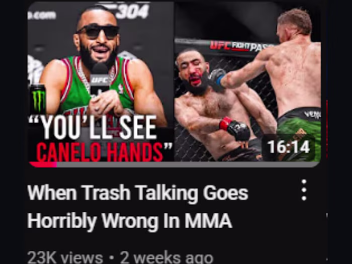 Longform Video Edit - MMA Niche