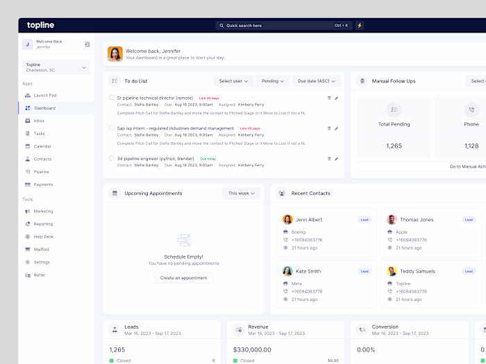 Topline | AI Talent & Business Automation | B2B/B2C