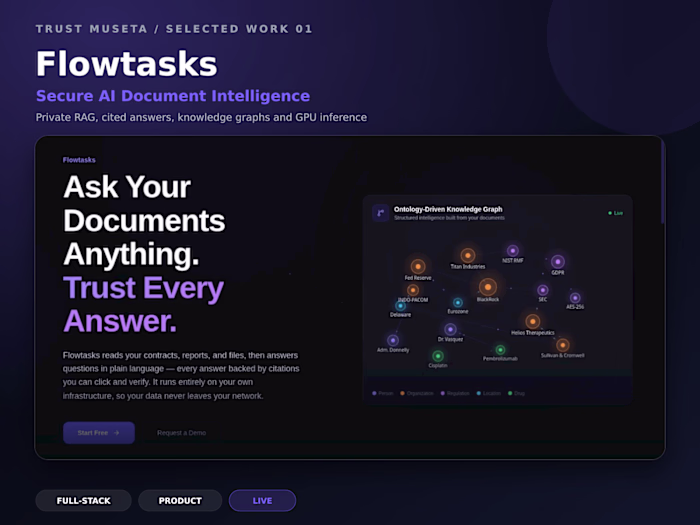 Flowtasks - AI-Powered Document Intelligence Engine