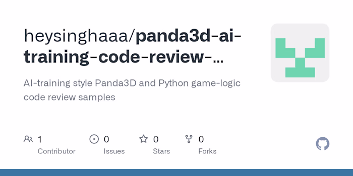 AI Training Code Review Samples