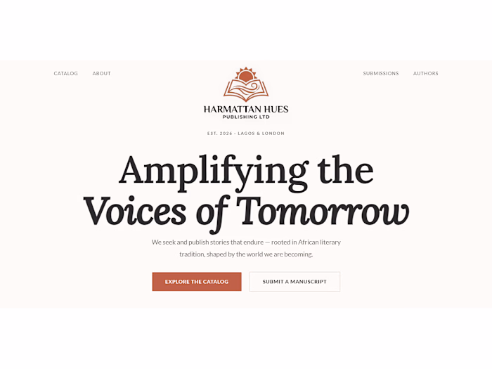 Harmattan Hues — Digital Publishing Storefront