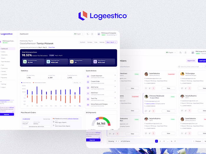Logistics Management Platform Design for Logeestico