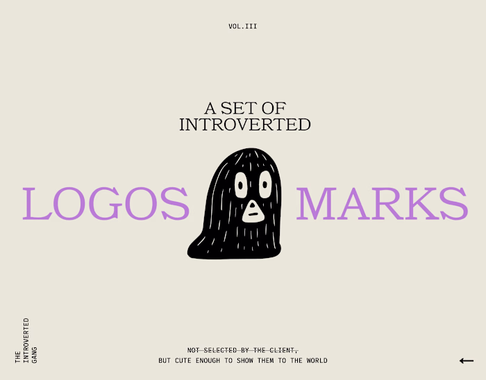 Logos & Marks / A set of introverted Logos & Marks