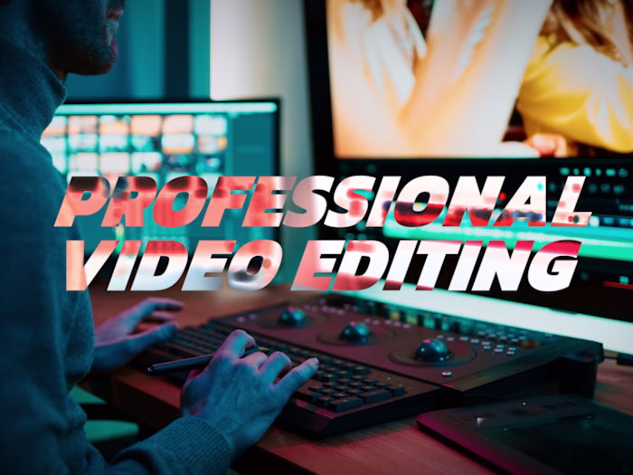 Professional Video Editing.