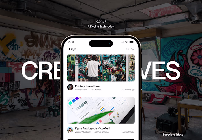 CR8TIVES – A Bold Portfolio Experience for Modern Creatives