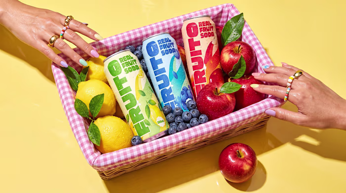 FRUITO | Fruit Soda Can Design & Social Media Design