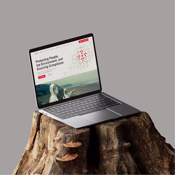 Website redesign for a client