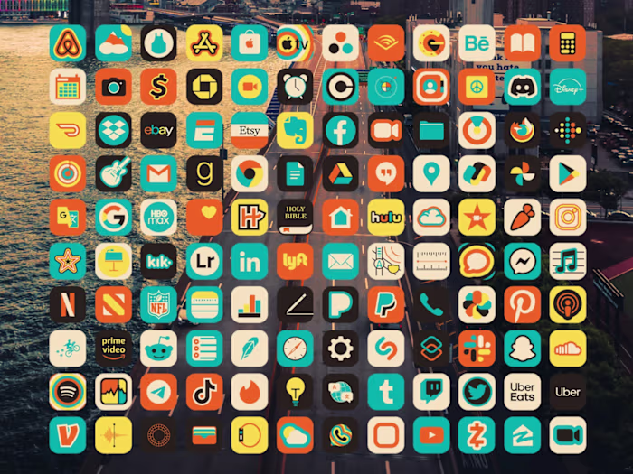 Retro App Icons