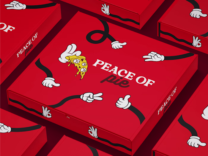Branding & Logo for New Pizza Shop | Peace Of Pie