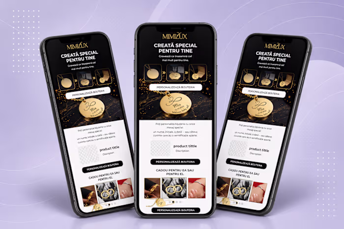 Personalized Jewelry Email Design for