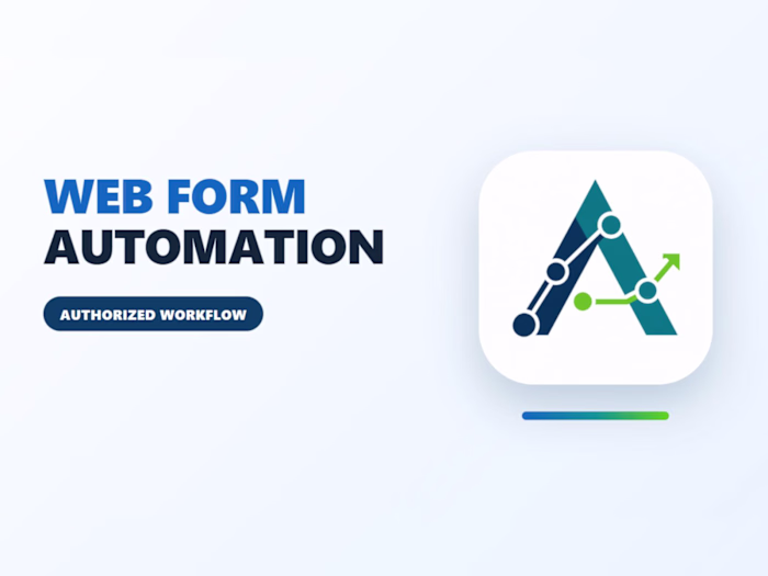 Authorized Web Form Automation for Windows