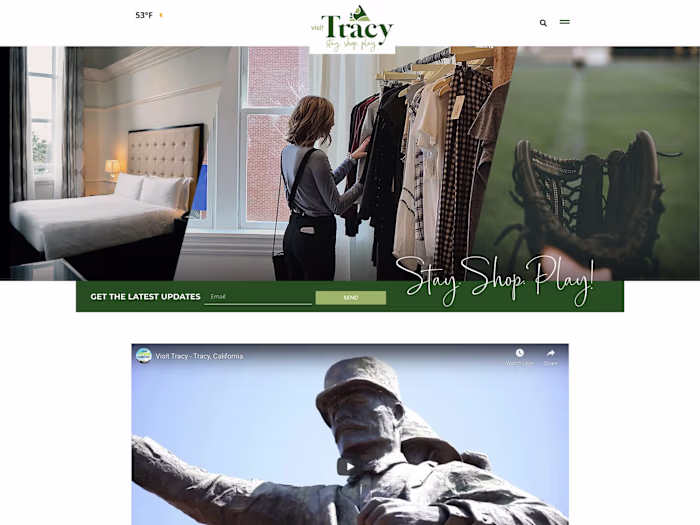 VisitTracy – Stay Shop Play
