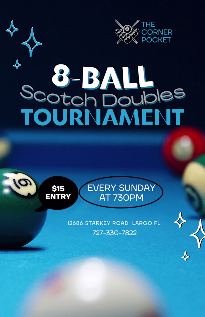 Tournament flyer for social media