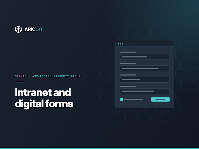 Intranet and digital forms at Mirvac