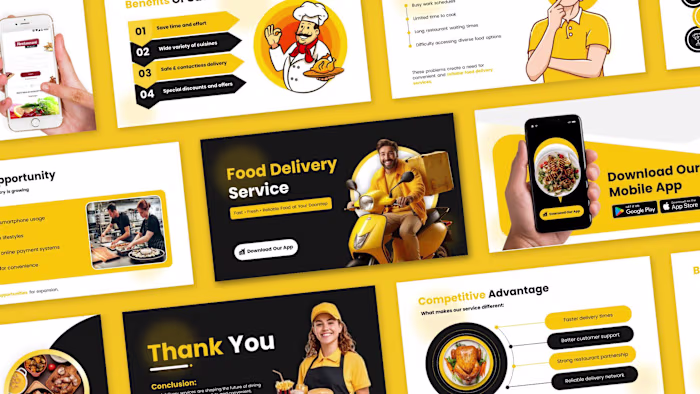 Restaurant Presentation Template