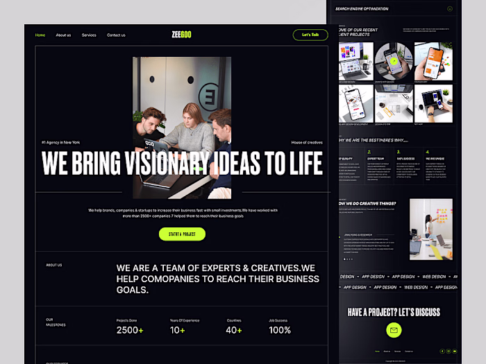 Modern Agency Project
