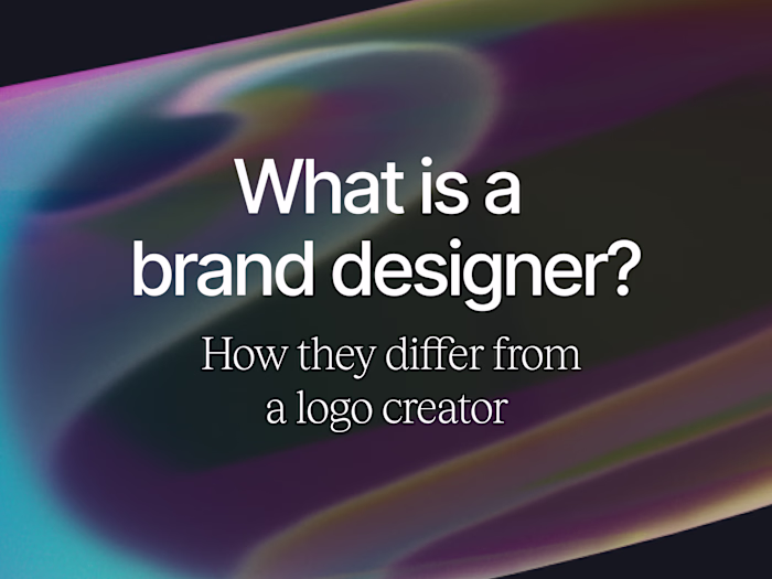 What Is a Brand Designer? How They Differ from a Logo Creator
